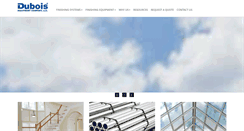 Desktop Screenshot of duboisequipment.com